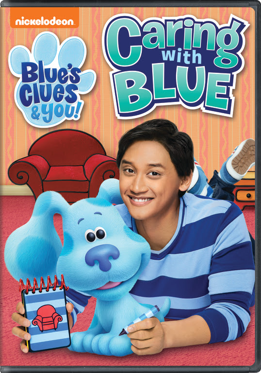 Blue's Clues and You Caring with Blue DVD GIVEAWAY the Disney