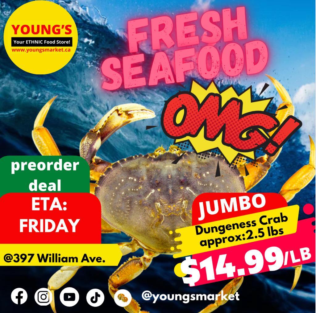 Young’s Market Special Fresh Seafood Sale THE DIVERSITY TIMES