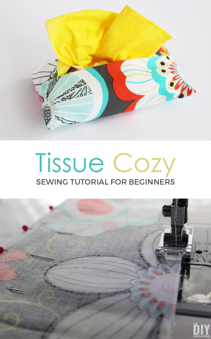 Learning to Sew Tissue Cozy Sewing Tutorial for Beginners