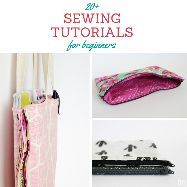 20+ Sewing Tutorials for Beginners Great collection of