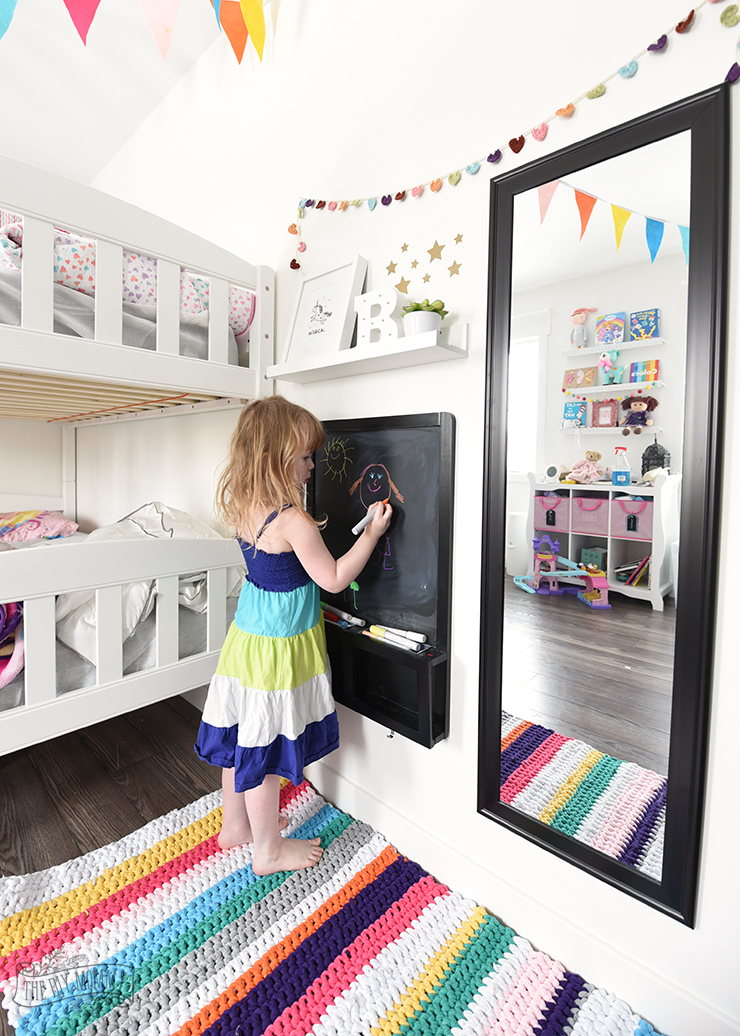 Crochet a TShirt Yarn Rug The DIY Mommy