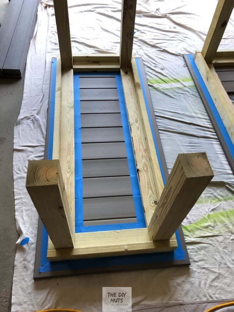 DIY Outdoor Table What to do with leftover composite decking