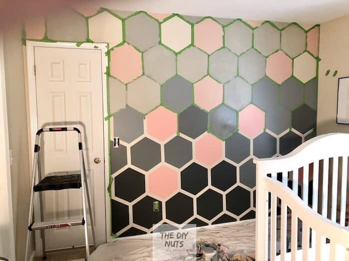 Ombre Nursery Wall dejavuimage