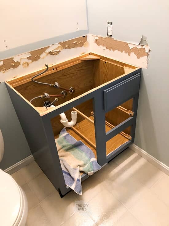How To Change Bathroom Vanity Color