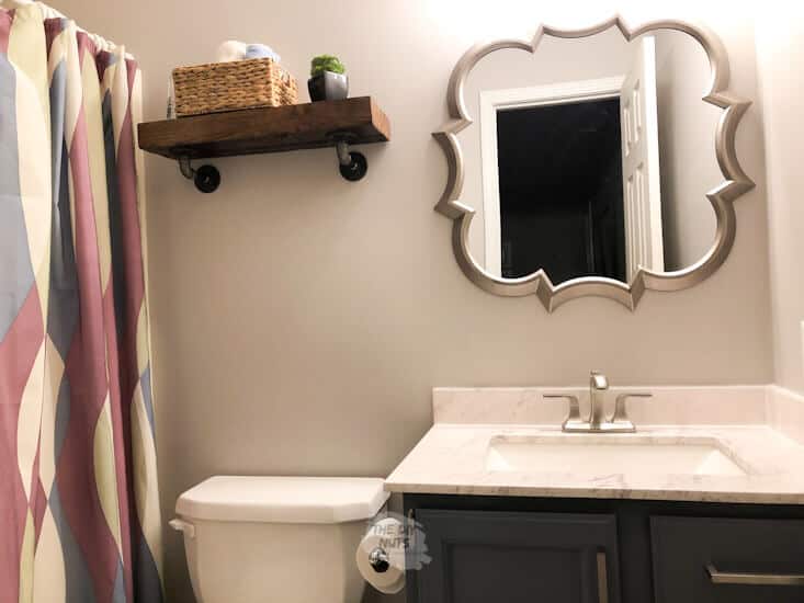 How to Cheaply Modernize & Update Your Old Bathroom The DIY Nuts