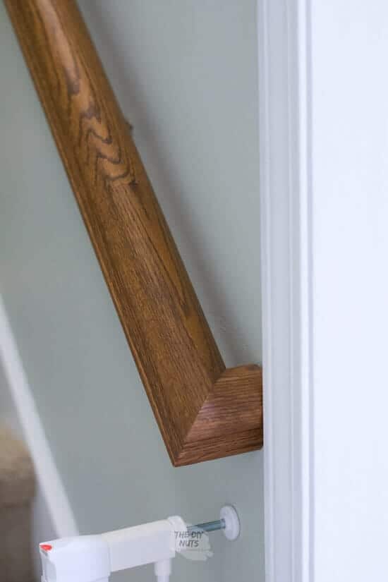 How To Paint An Oak Railing & Banister To Modernize Your Stairway The DIY Nuts