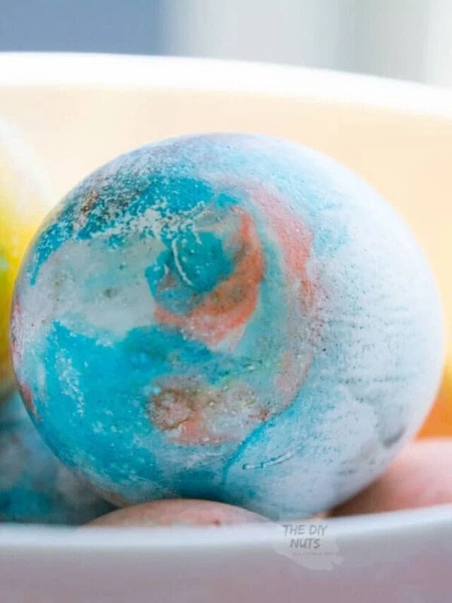 How To Dye Easter Eggs With Shaving Cream The DIY Nuts
