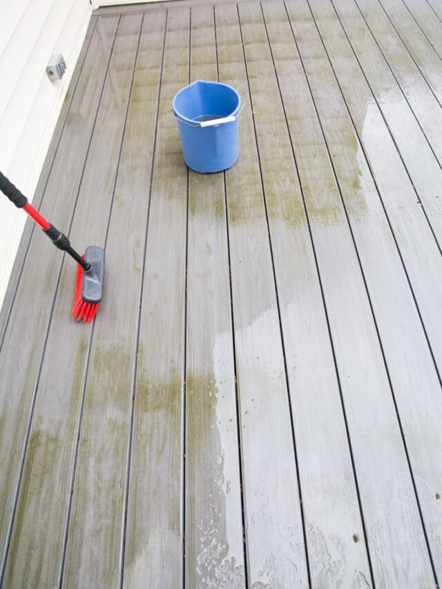 Homemade Deck Cleaning Idea The DIY Nuts