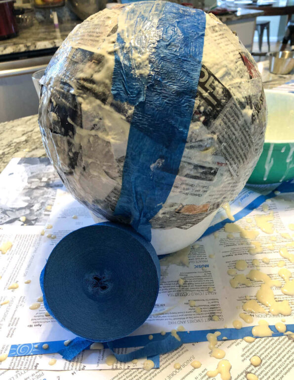 How To Make An Easy Paper Maché Piñata The DIY Nuts