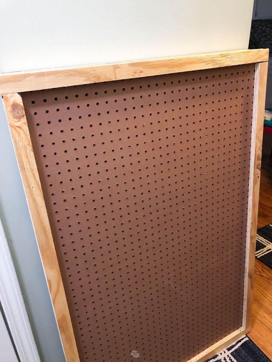 How to Build An Easy DIY Pegboard The DIY Nuts