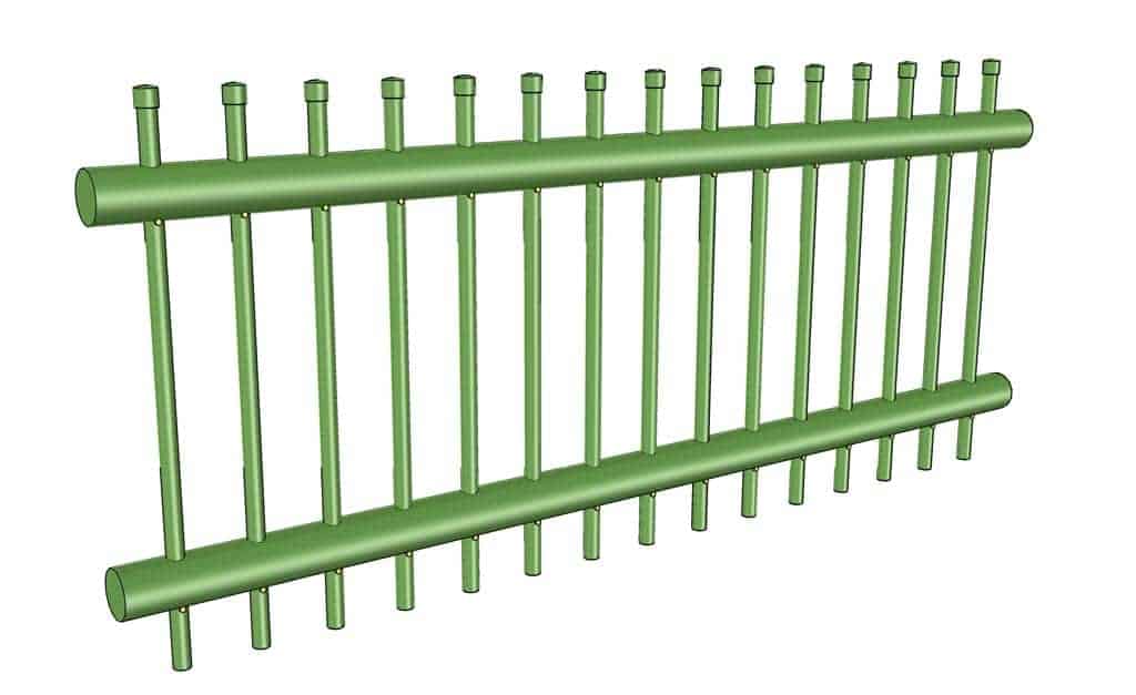 How to Make Outdoor DIY PVC Pipe Patio Railing TheDIYPlan