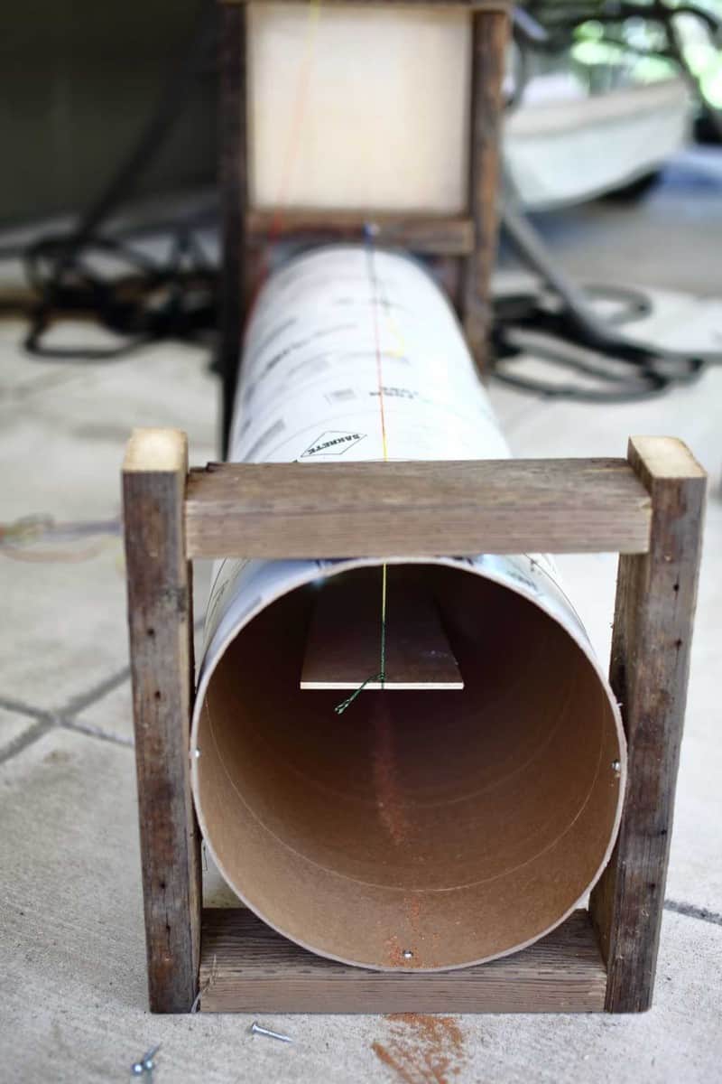 How to Build a DIY Skunk Trap Using a Form Tube TheDIYPlan