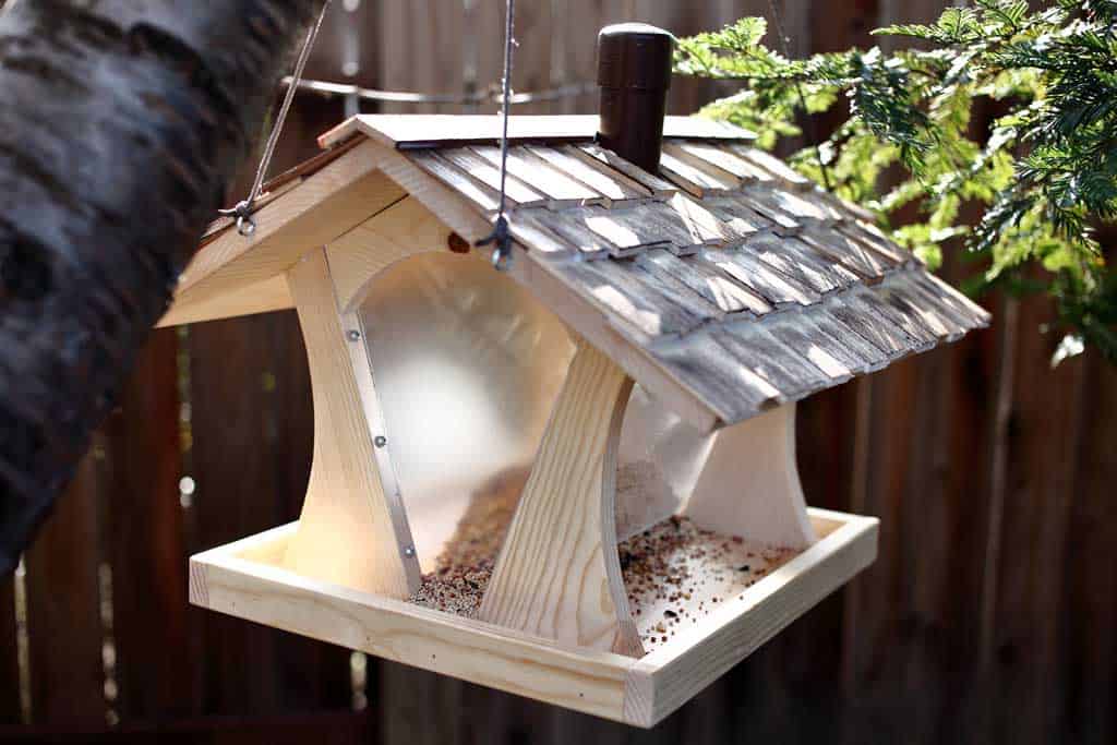 How to Build a DIY Bird Feeder House TheDIYPlan