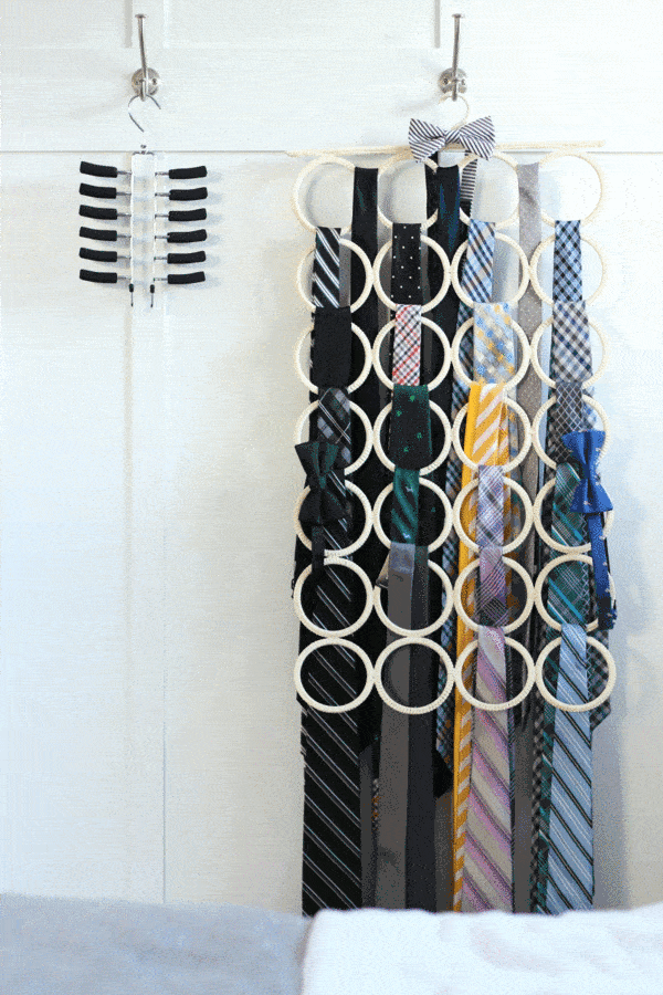 Easy and Helpful Tie Organizer Ideas DIY Playbook