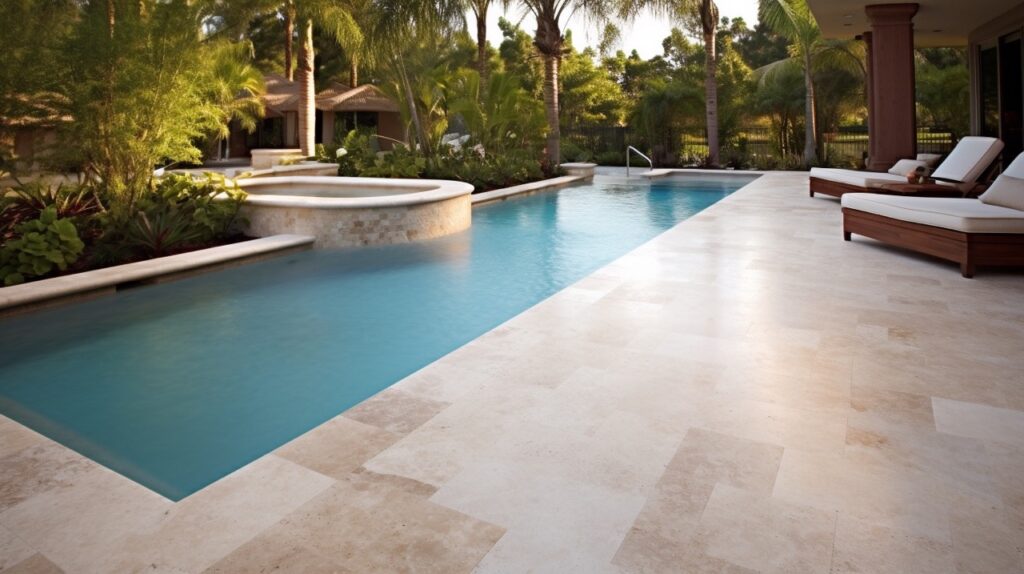 Limestone vs Travertine Pool Deck Pros and Cons 2023