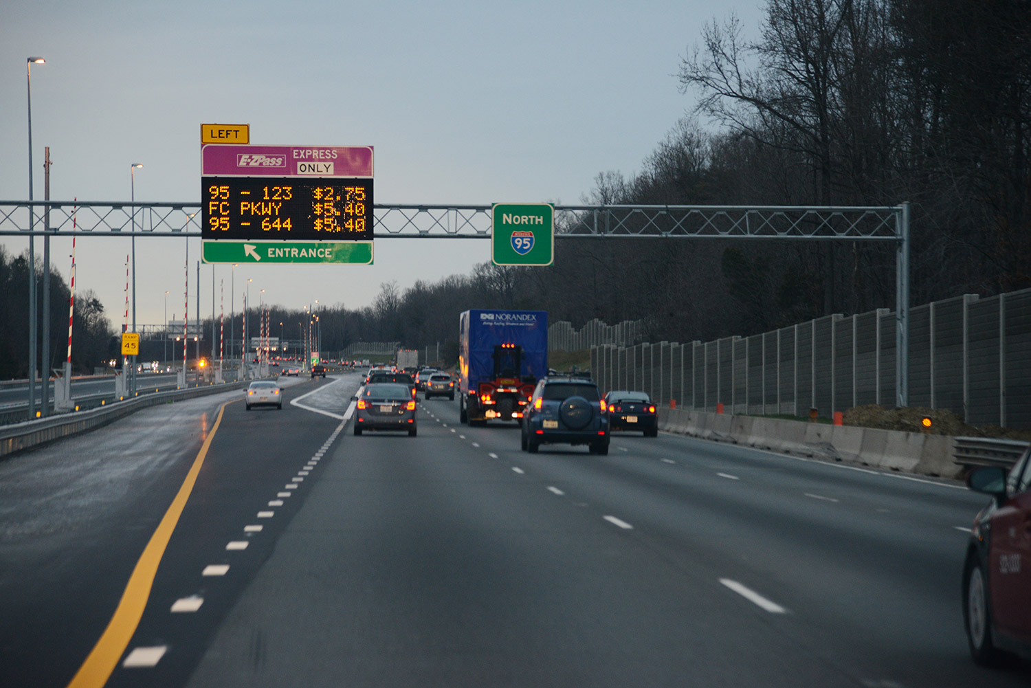 Leaders in Northern Virginia want the North and South Express Lanes on