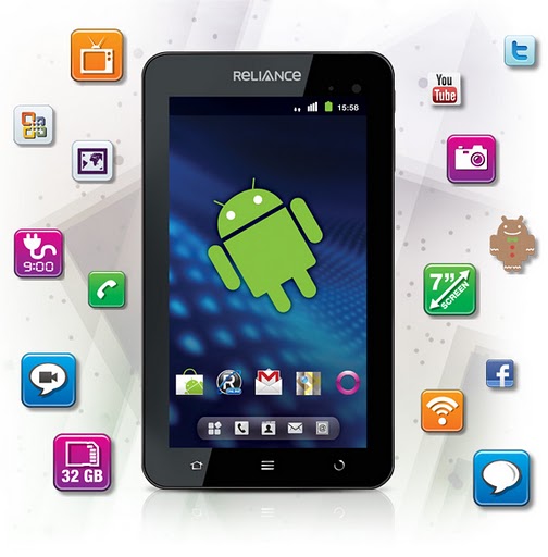 Buy your Reliance 3G Tab online, Now Available Prices, Specification