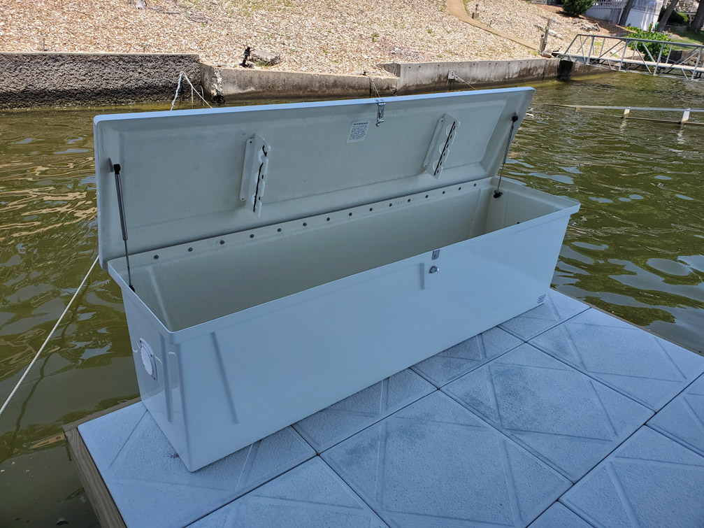 Dock Boxes at the Lake of the Ozarks