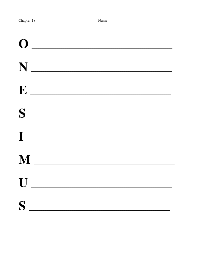 Twice Freed Chapter 18 Acrostic The Dock for Learning