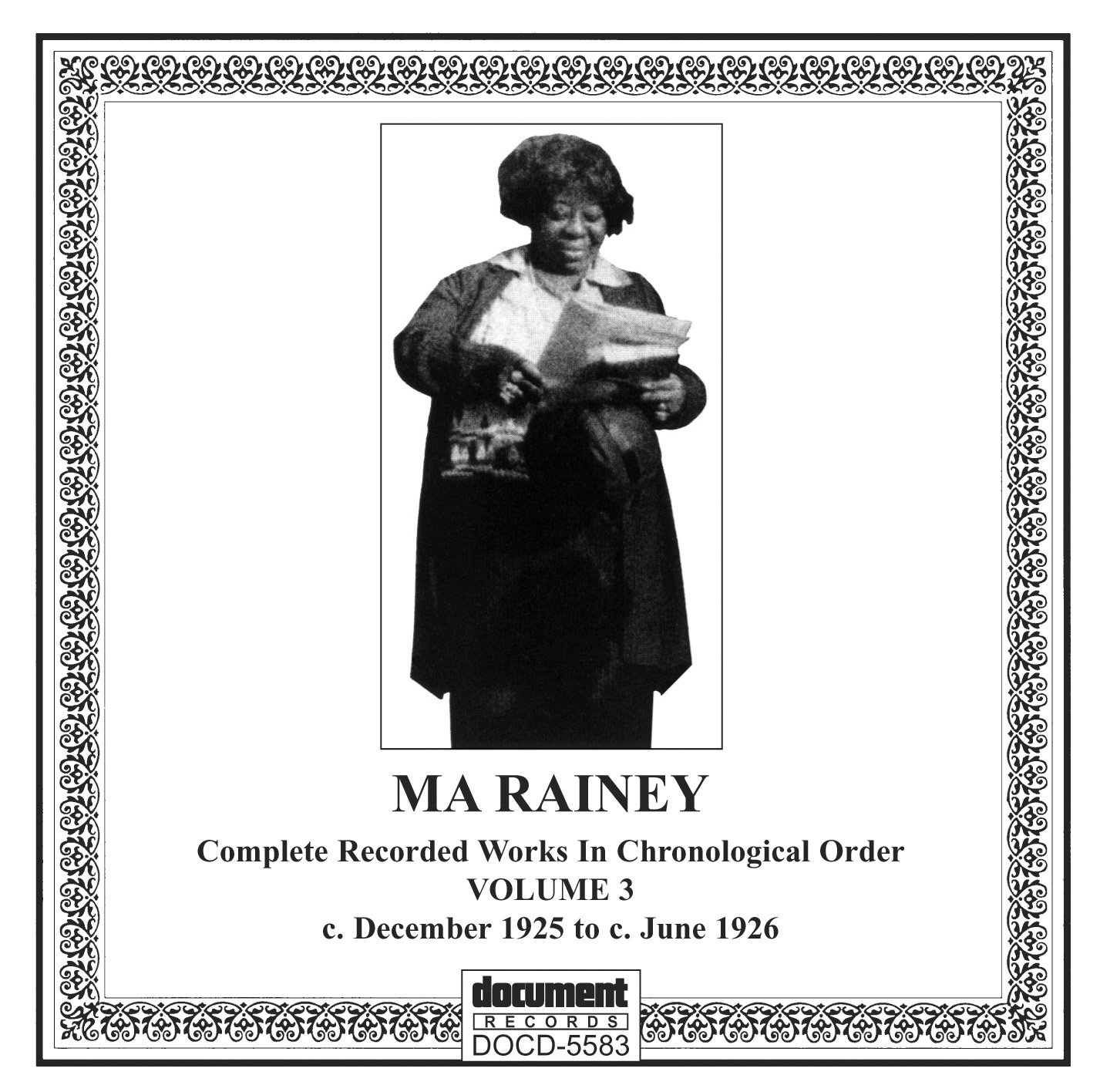 Ma Rainey Complete Recorded Works. Vol. 3 1925 1926