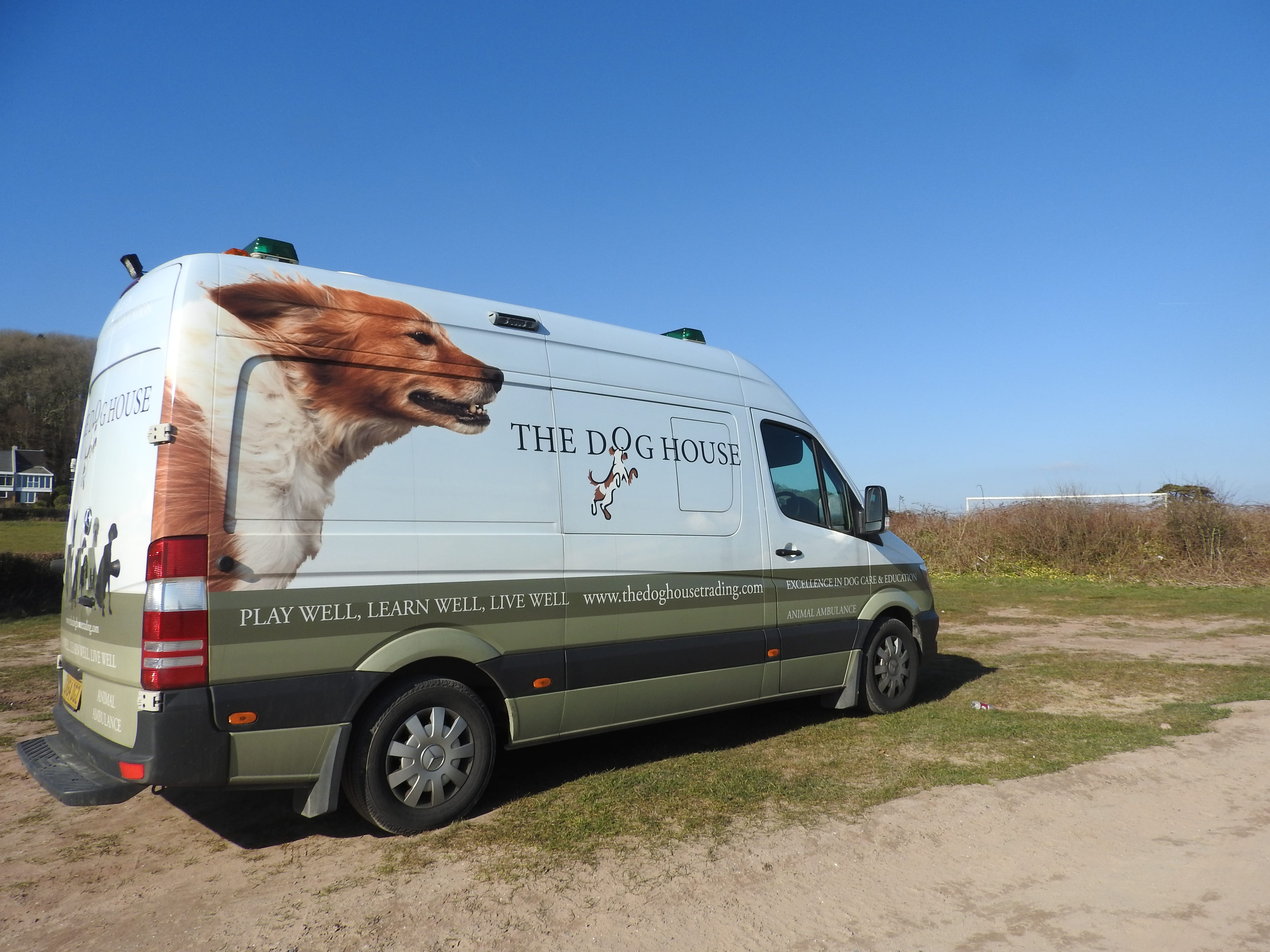 The Dog House Wales Dog Boarding Dog House Van Transport The