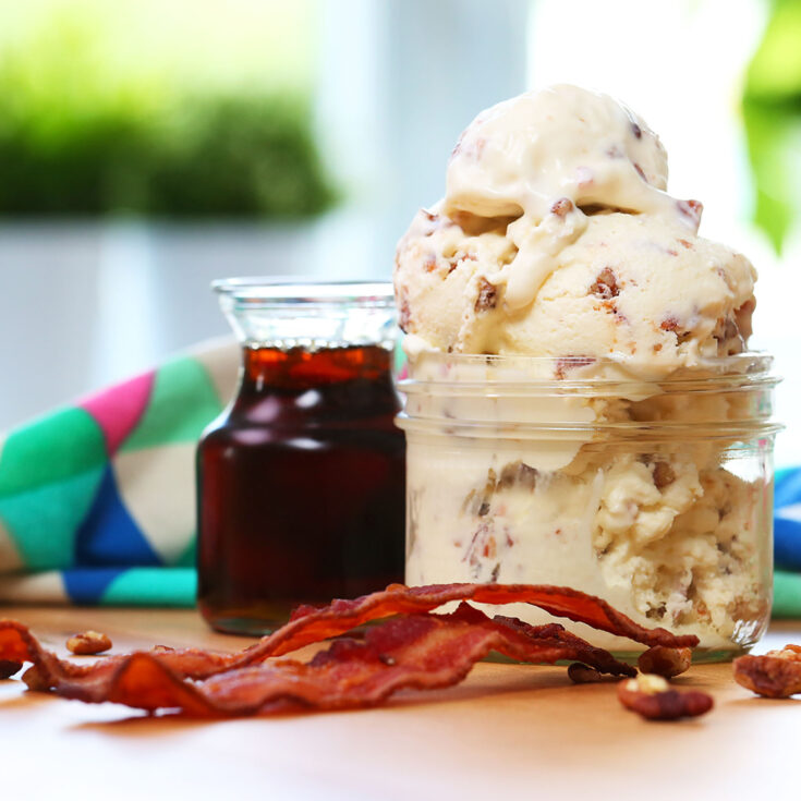Maple Bacon Ice Cream The Domestic Geek