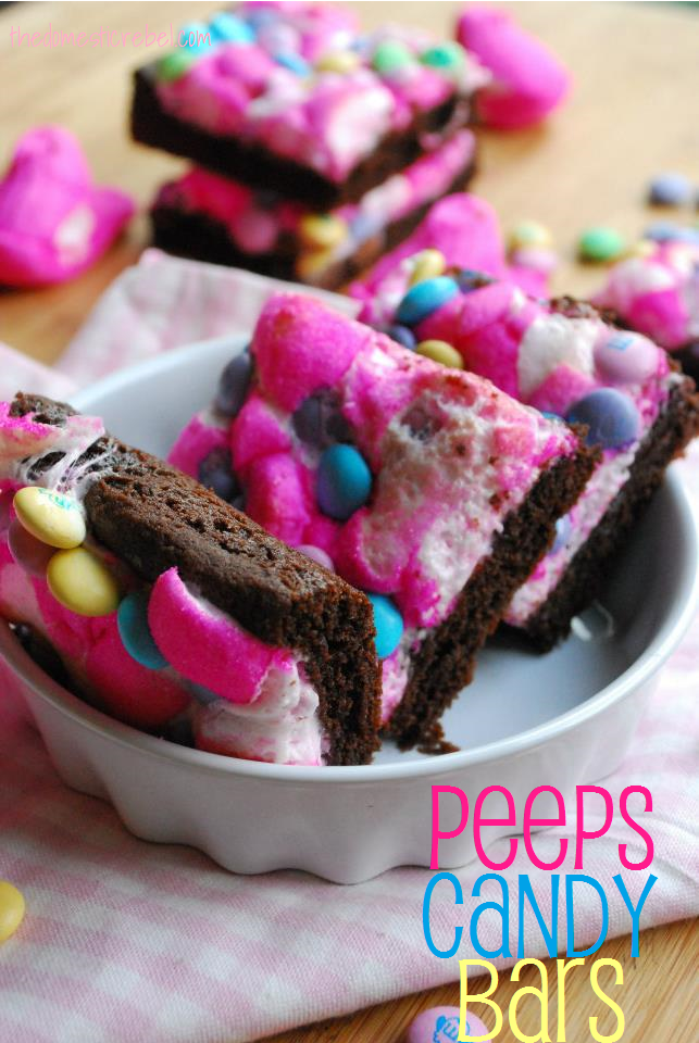 Peeps Candy Bars Spring Hop Along PEEPS Party! The Domestic Rebel