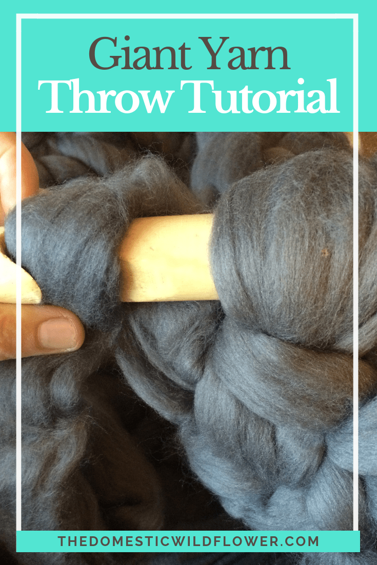 Giant Yarn Crochet Blanket Pattern