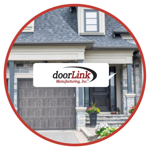 New garage door doorLink Manufacturing The Door Master