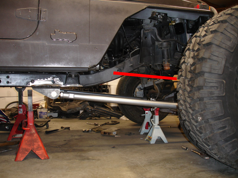 Control arm setup conformation Pirate 4x4