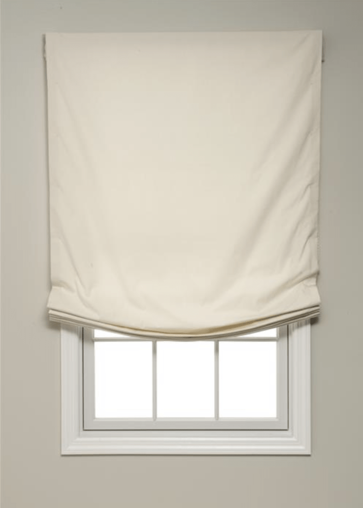 RELAXED ROMAN SHADE The Drapery Company