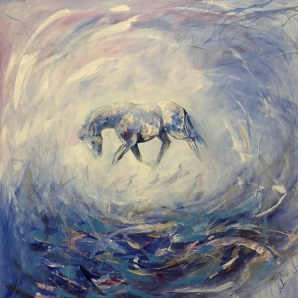 Ice Blue The Drawing Room Art classes suitable for all