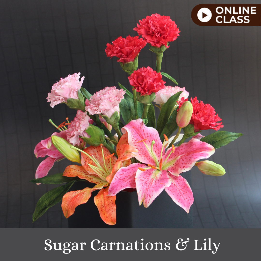 Sugar Carnation & Lily The Dream Cakes