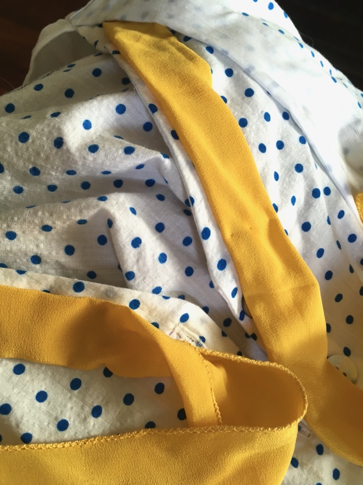 How to add a jabot tie to the Scroop Selina Blouse The Dreamstress