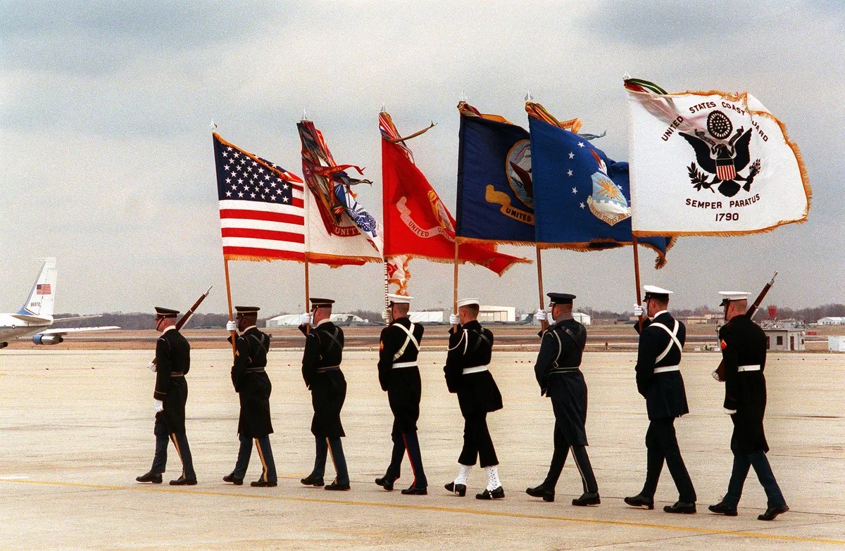 The Why of the Color Guard Military Joint Service Order The DrillMaster