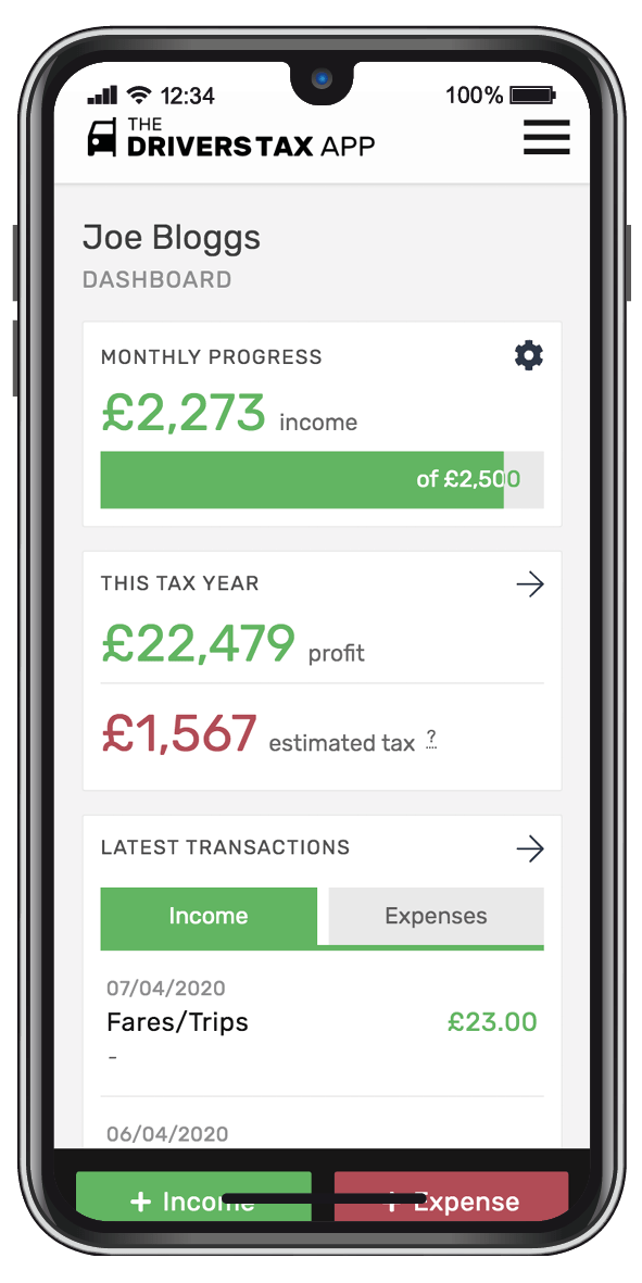 The Drivers Tax App The Drivers Tax App