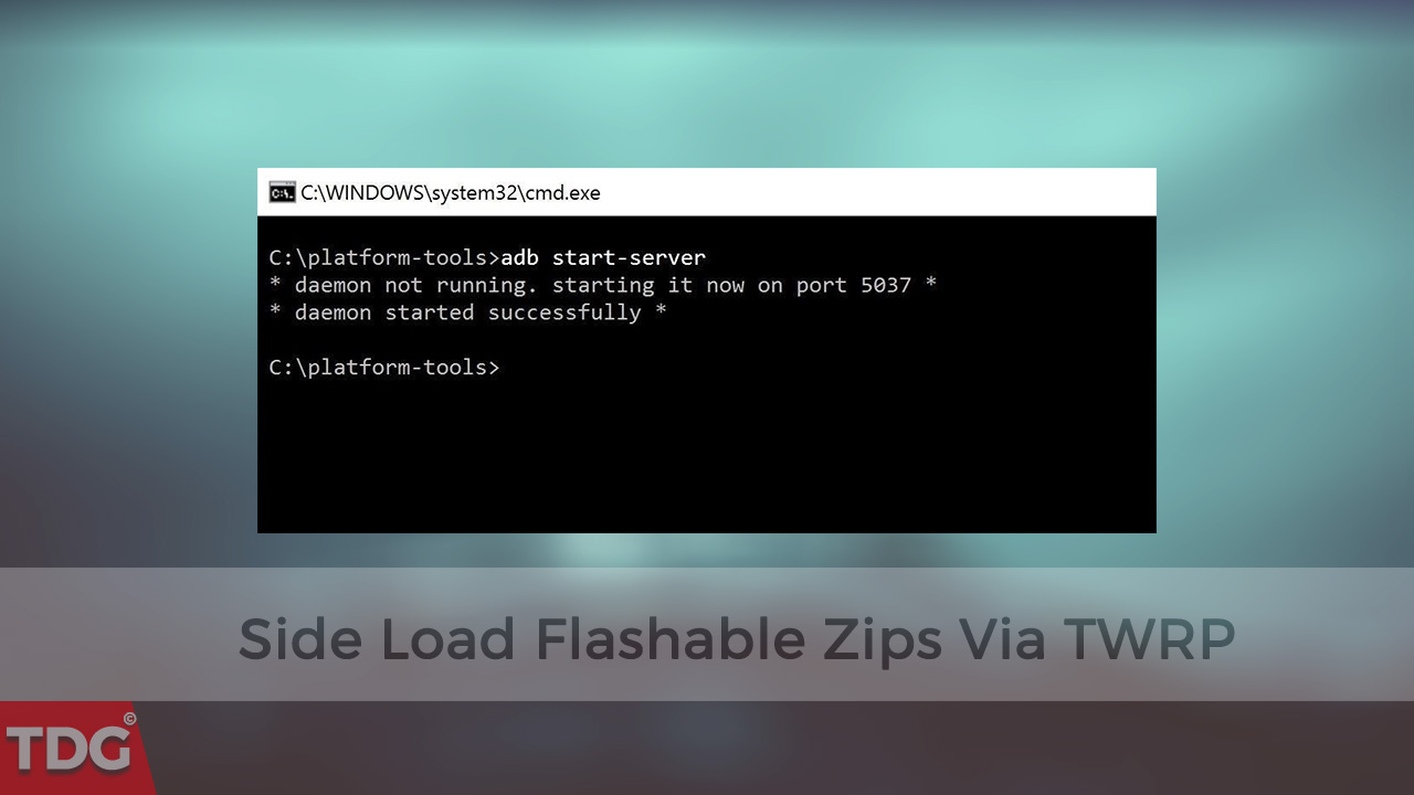 How To Sideload Flashable Zips On Android Via TWRP Recovery