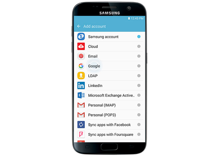 Samsung Galaxy S7 Email Account Set Up and Management Guide]