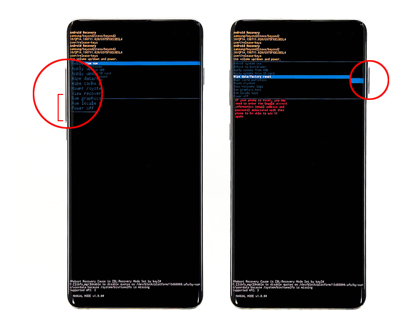 How To Hard Reset Galaxy S10 (Android 10)