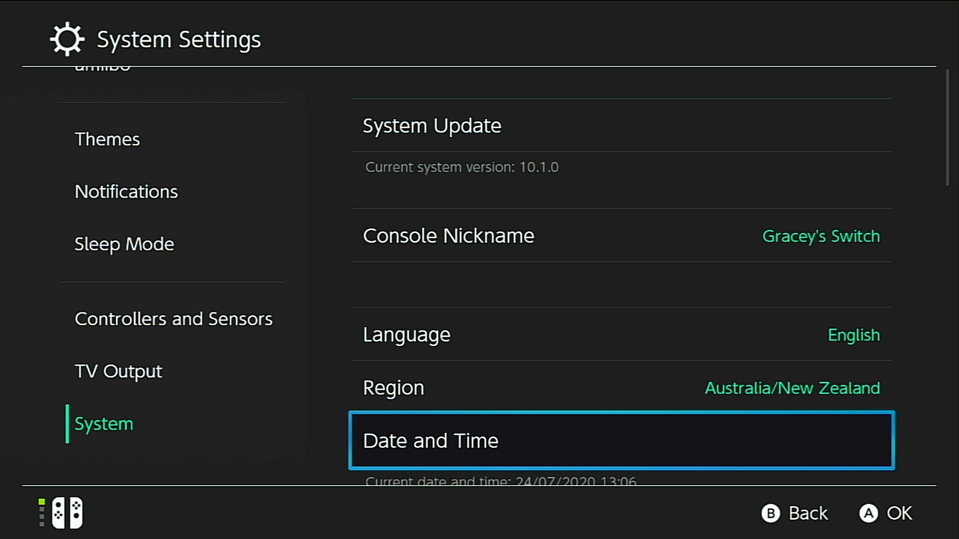 How To Change Date And Time On Nintendo Switch