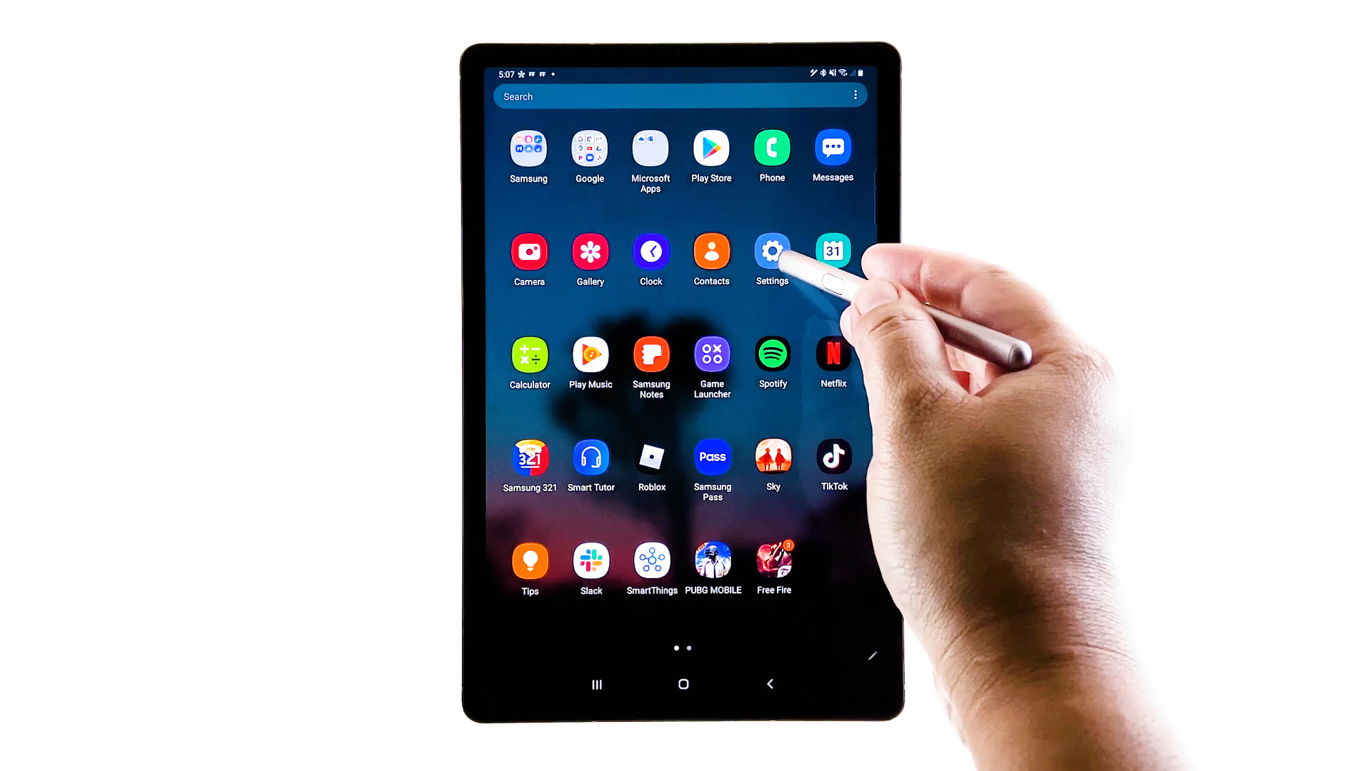 How to Change Navigation Style and Button Order on Samsung Galaxy Tab S6