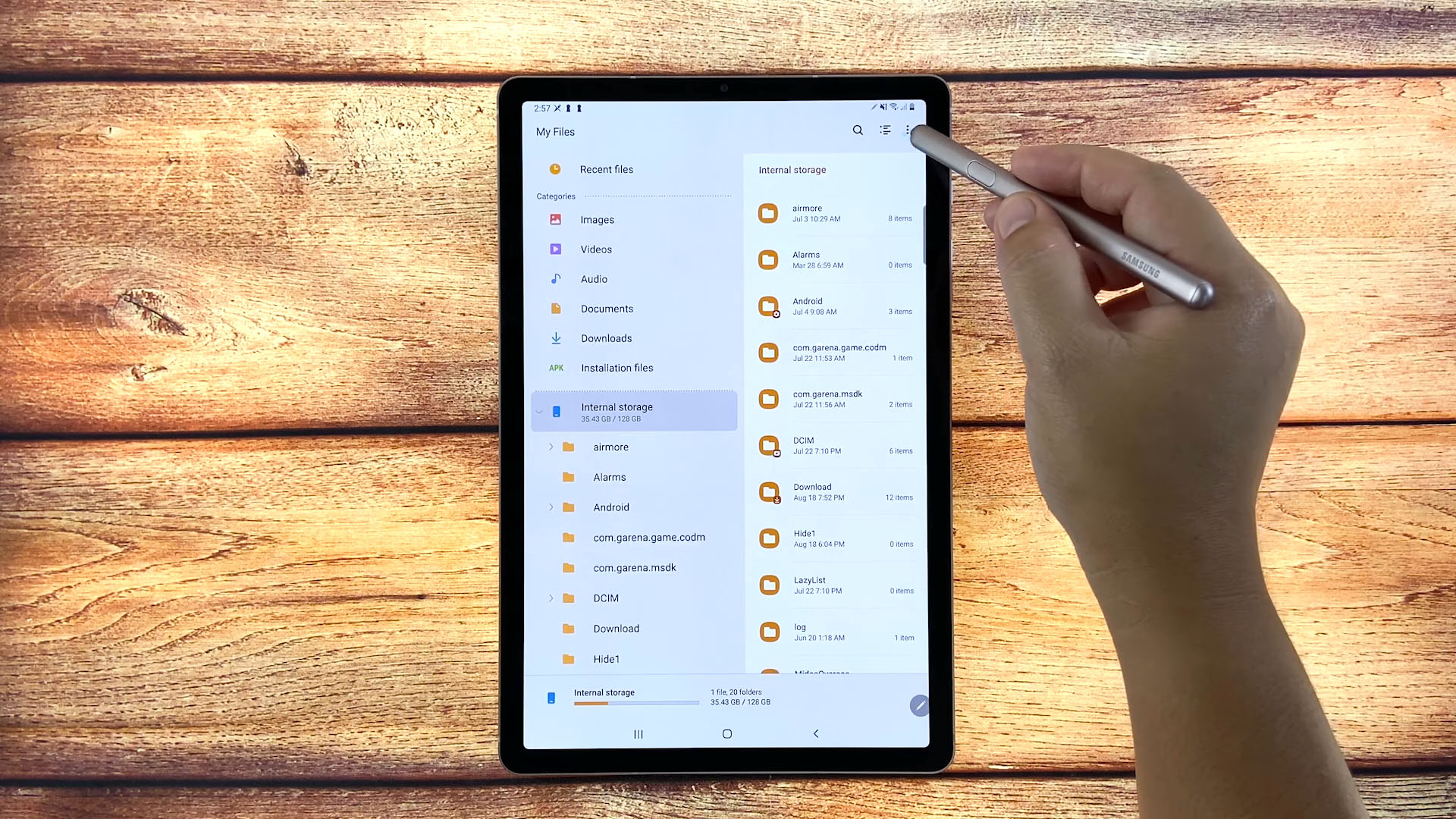 How to Create a Hidden Folder on Samsung Galaxy Tab S6 Easy Steps