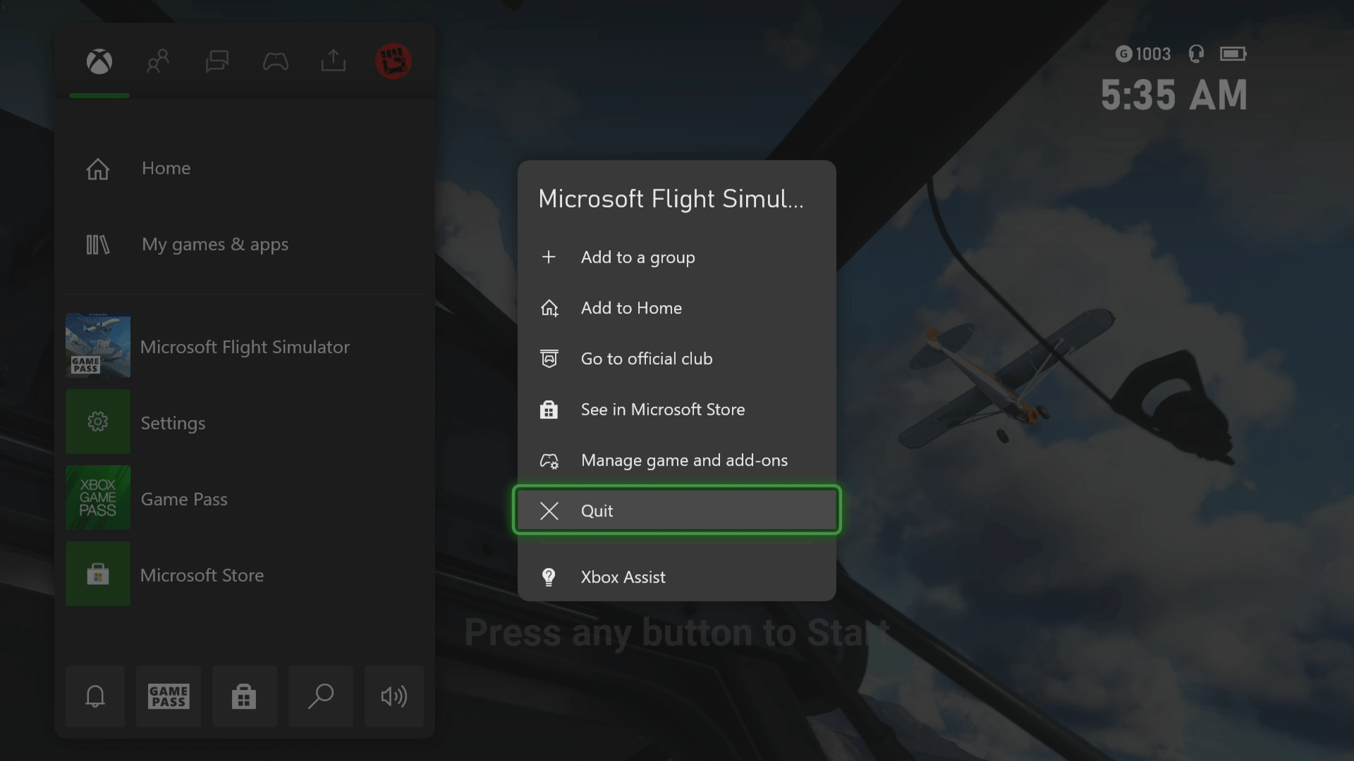 How To Fix Microsoft Flight Simulator Crashing In Xbox Series X
