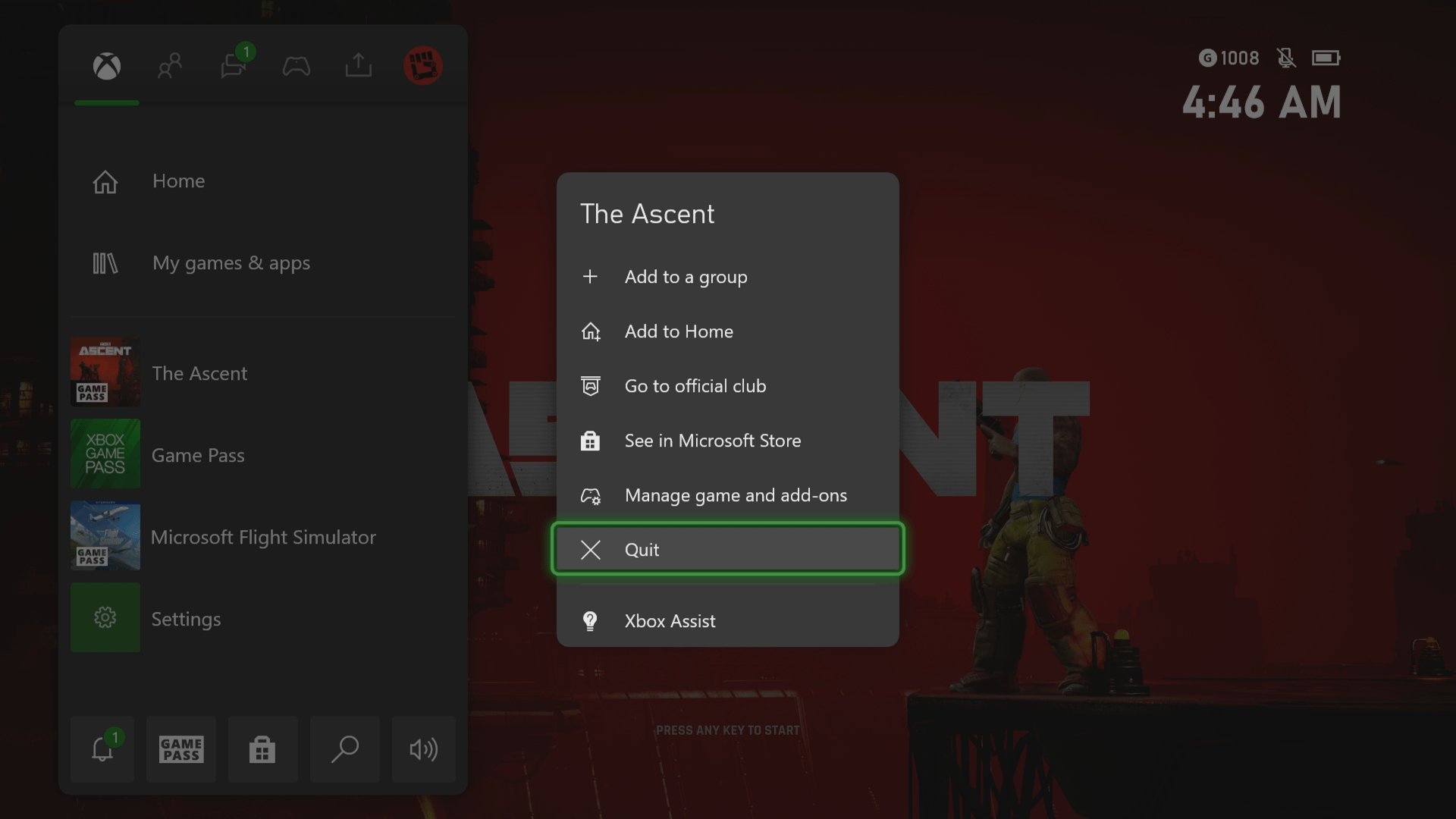 How To Fix The Ascent Crashing On Xbox Series X