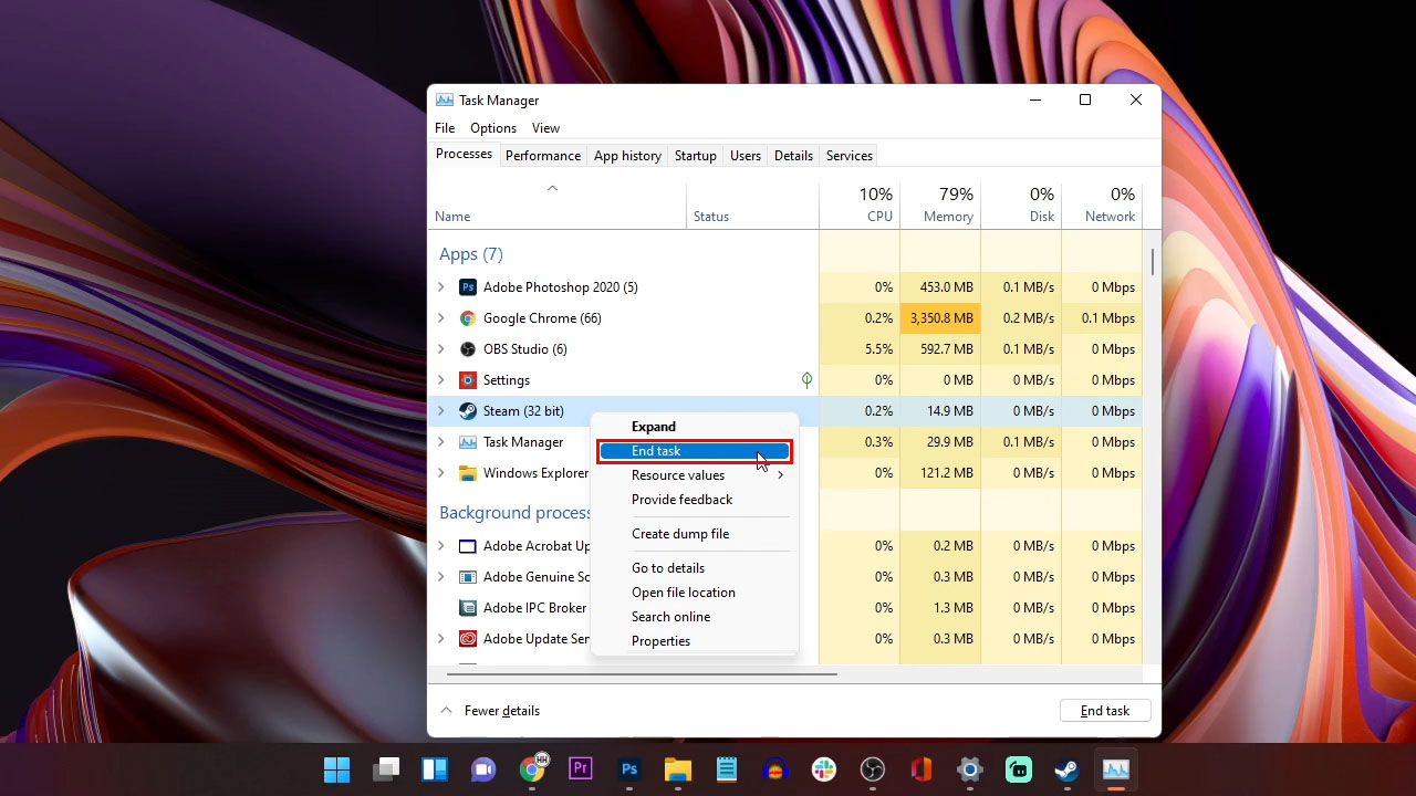 How To Force Stop A Program In Windows 11