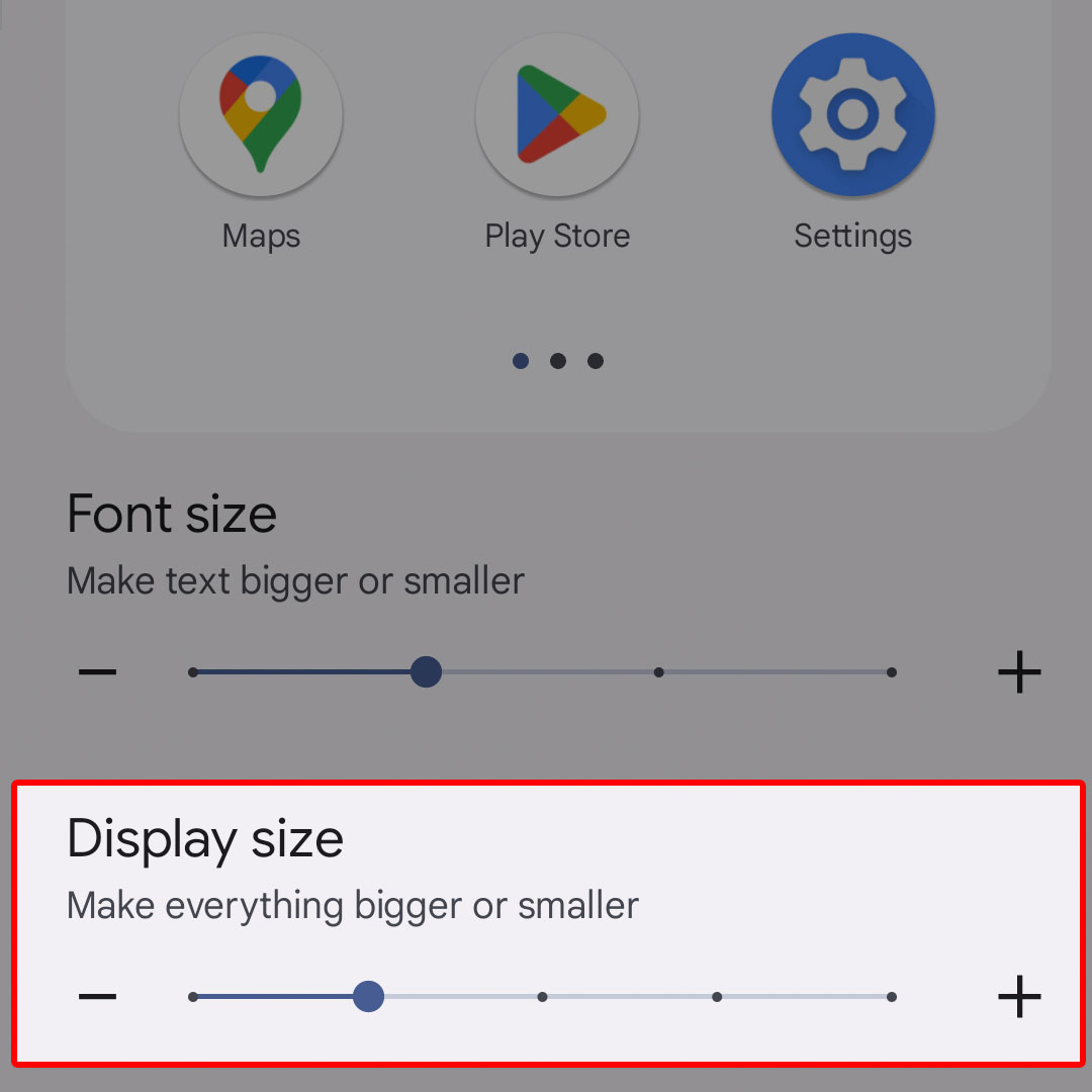 How to Adjust System Display Size on Google Pixel 7