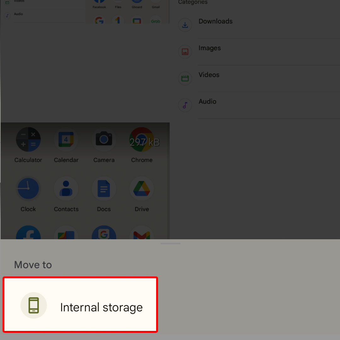 How to Move/Copy Files between Folders on Google Pixel 7