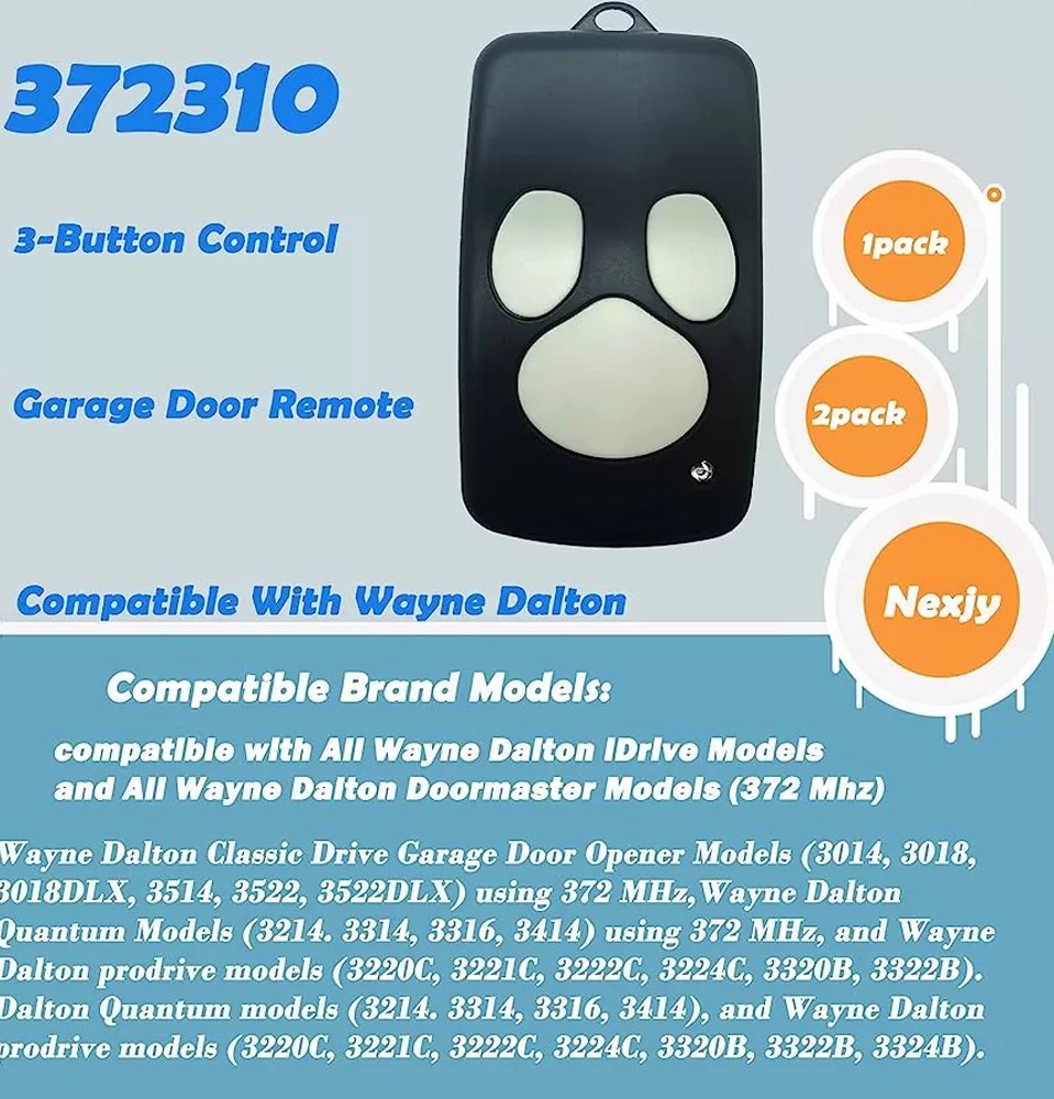 How to Program a Wayne Dalton Garage Door Opener Remote