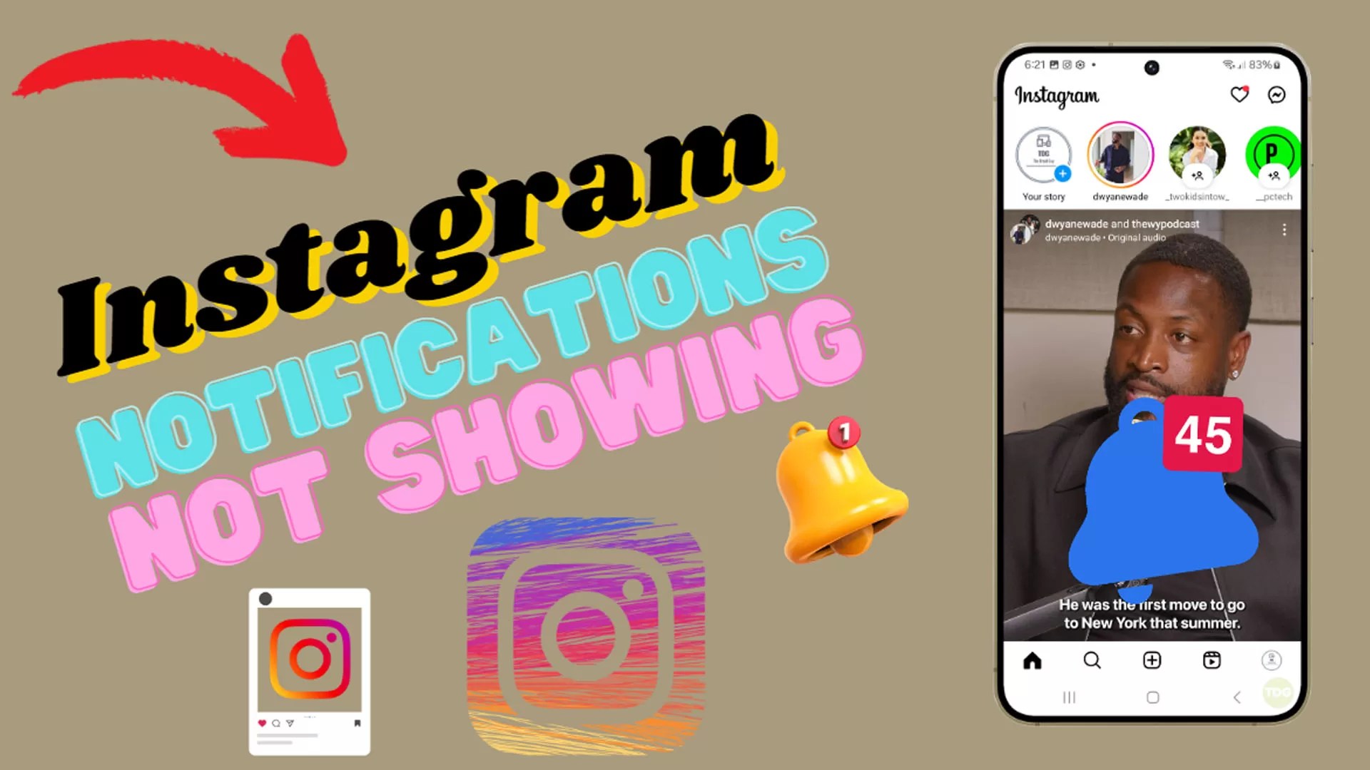 9 Ways To Fix Instagram Notifications Not Showing on Galaxy S24 Lock Screen