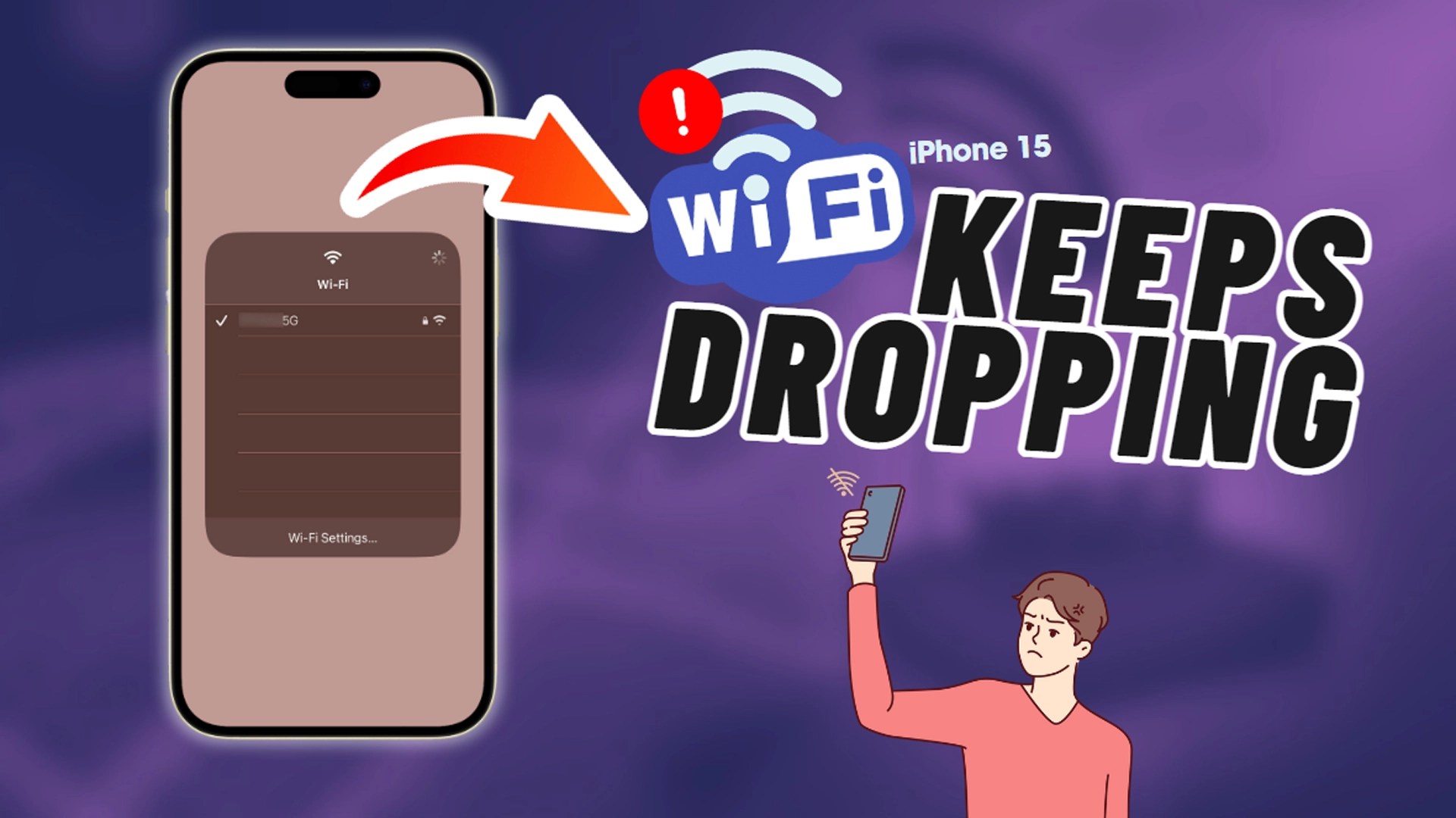 Why Does My Apple iPhone 15 WiFi Keep Dropping and How to Make It Stable?